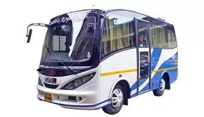 SML 12 Seater Bus A/C with Driver