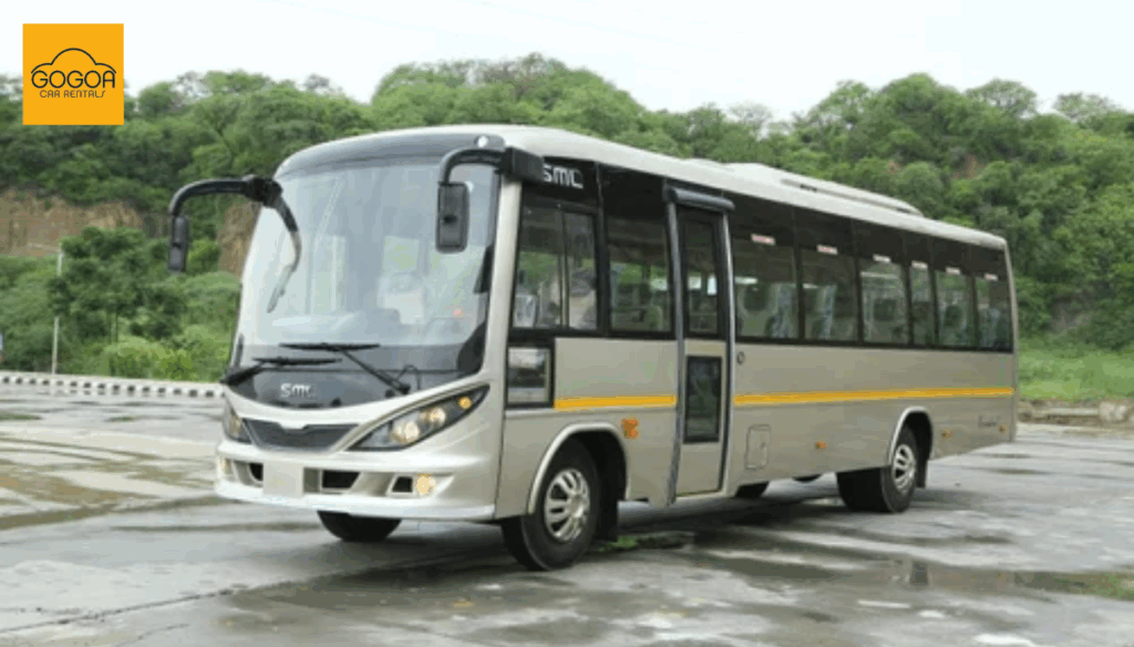 25 Seater SML Isuzu Executive LX Bus Rental in Goa
