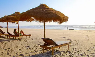 Ashwem Beach, Extreme North Goa