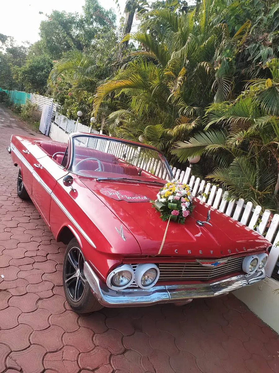 Red Classic Convertible available in Goa