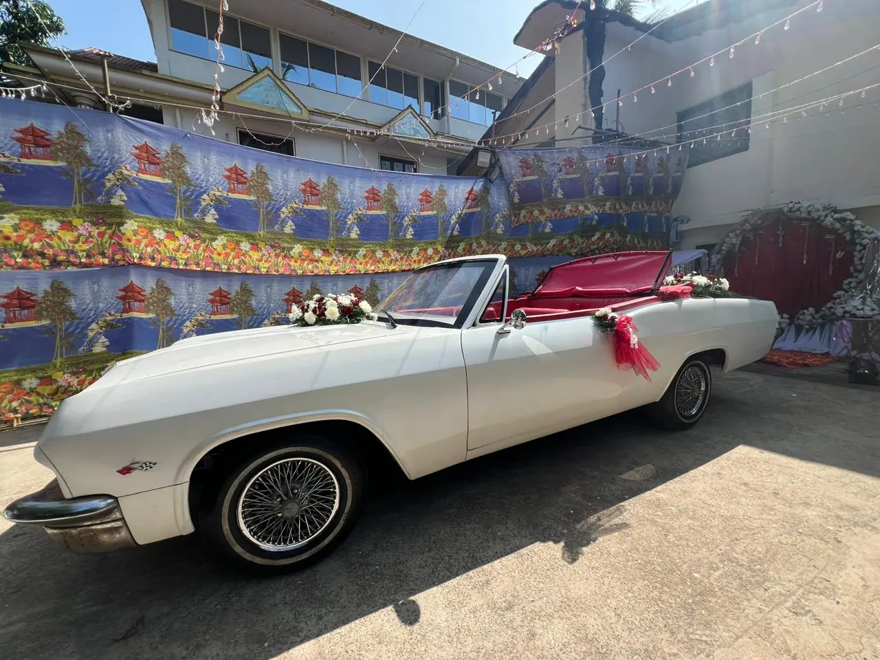 White Open-Top Classic available in Goa