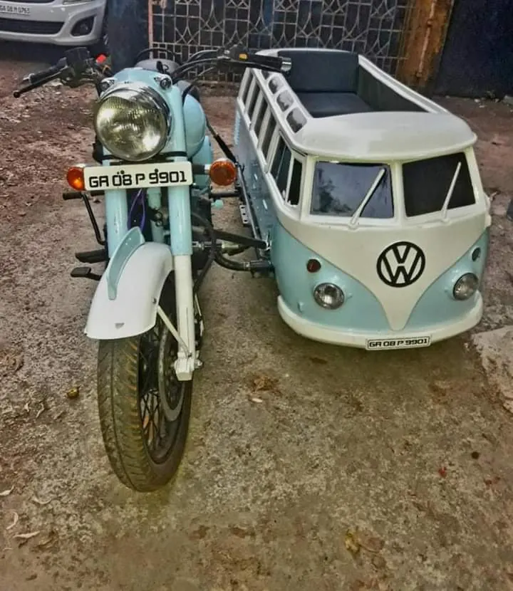 Vintage Motorcycle Sidecar available in Goa